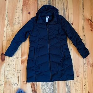 LLBean long down jacket